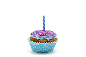 Birthday cupcake