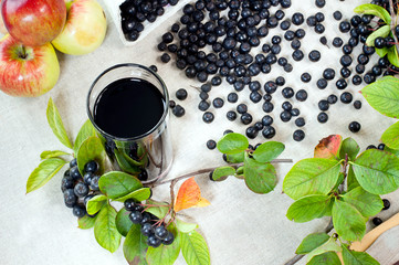 Choke berry juice