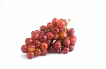 Obraz premium Red grapes fresh with water drops