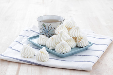 Meringue dessert.