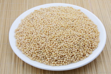 Soy beans.