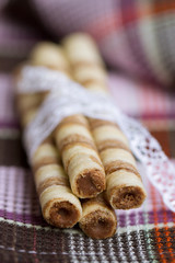 Wafer roll sticks