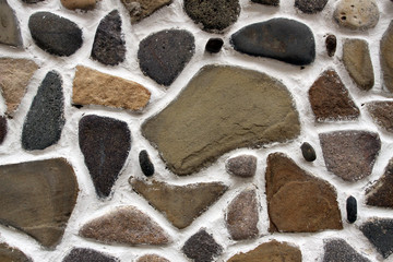 Fototapeta premium Stone wall background horizontal