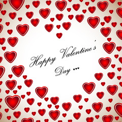 Valentines Day Greeting Card And Background