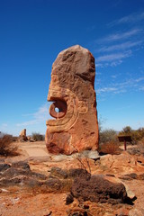 Sculpture symposium, Broken hill, New South Wales, Australia