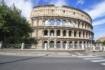 Fototapeta na wymiar Koloseum, Roman zabytek