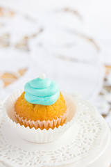 Romantic cupcake