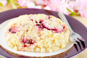 Pflaumengebäck - plum cake