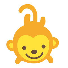 ぶら下がるサル