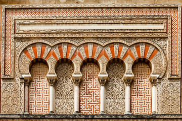 Ancient islamic building decoration