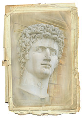 Roman emperor Augustus Caesar statue. Rome