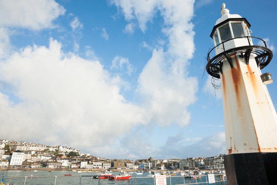St Ives lighthouse travel image.