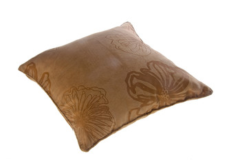 pillow, bright pillow on background.
