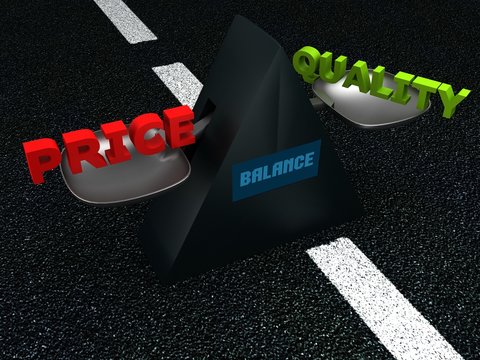 Balance - price-quality