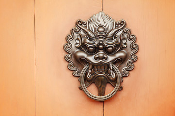 lion door knob