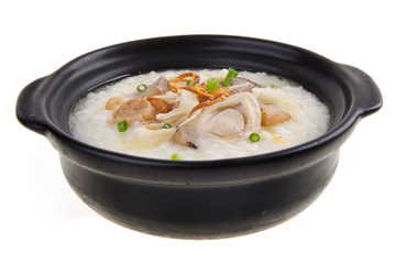 abalone porridge rice gruel