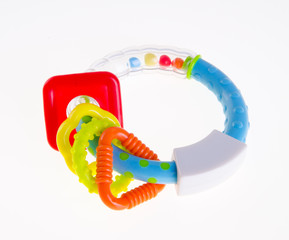 Baby toy on the background