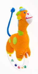 Baby toy on the background