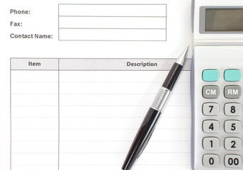 Business Document Invoice