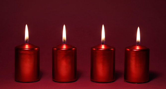 Burning Four Red Candles