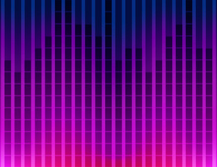 abstract colorful equalizer