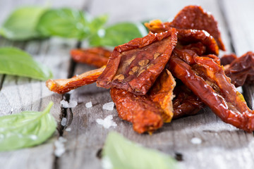 Portion of dried Tomatoes