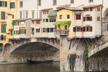 Fototapeta na wymiar Ponte Vecchio Florence Italy