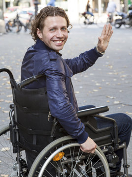 healthcare: wheelchair user