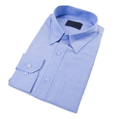 dress shirt on white background