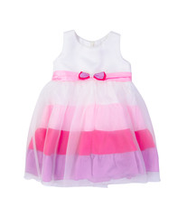 dress for girls on blackground