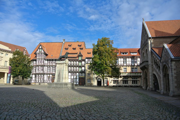 Obraz premium Burgplatz in Braunschweig
