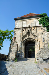 Fototapeta na wymiar Bratislava Castle entrance