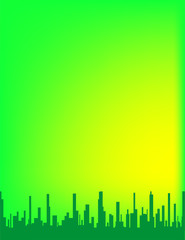 Green City Background