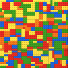 Toy bricks color background
