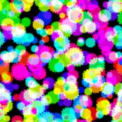 Abstract neon seamless background.