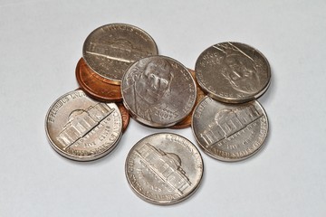 Nickel & penny