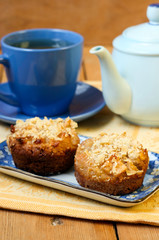 Dutch apple pie muffins