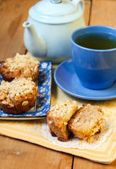 Dutch apple pie muffins