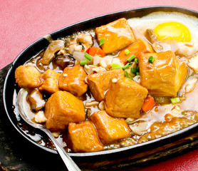 home style bean curd, chinese tofu cuisine