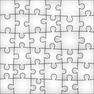 Gray Puzzle Background