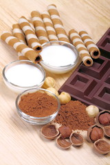 Cioccolato e nocciole