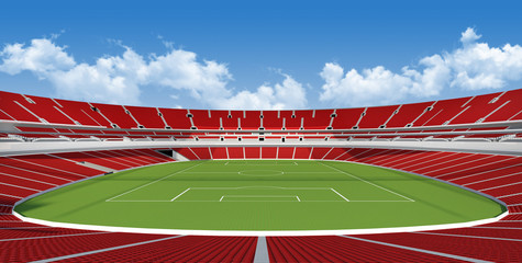 Sports background - stadium 