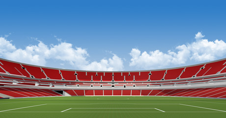 Sports background - stadium  © Aomarch