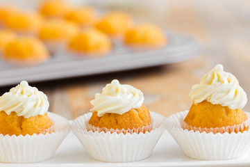 Fresh cupcakes