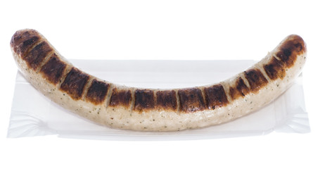 Isolated German Bratwurst