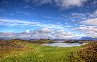Mückensee in Island
