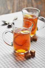 Tea with lemon