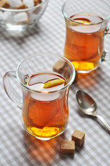 Tea with lemon