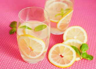 Home-made lemonade