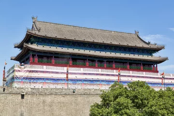 Tischdecke Xian-alte Stadtmauer © lapas77